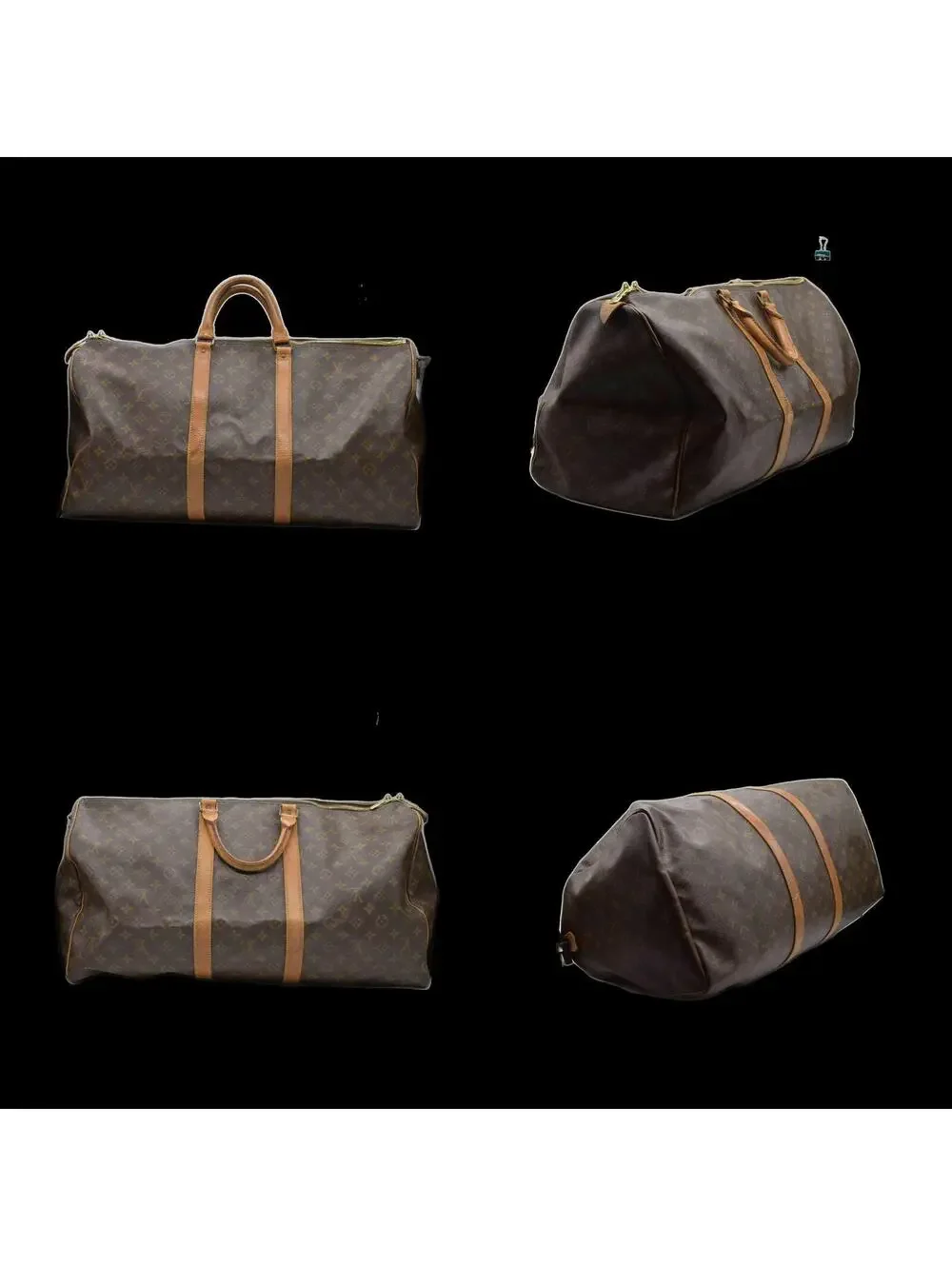 $2170 1984 Louis Vuitton Monogram Keepall 55 SD824